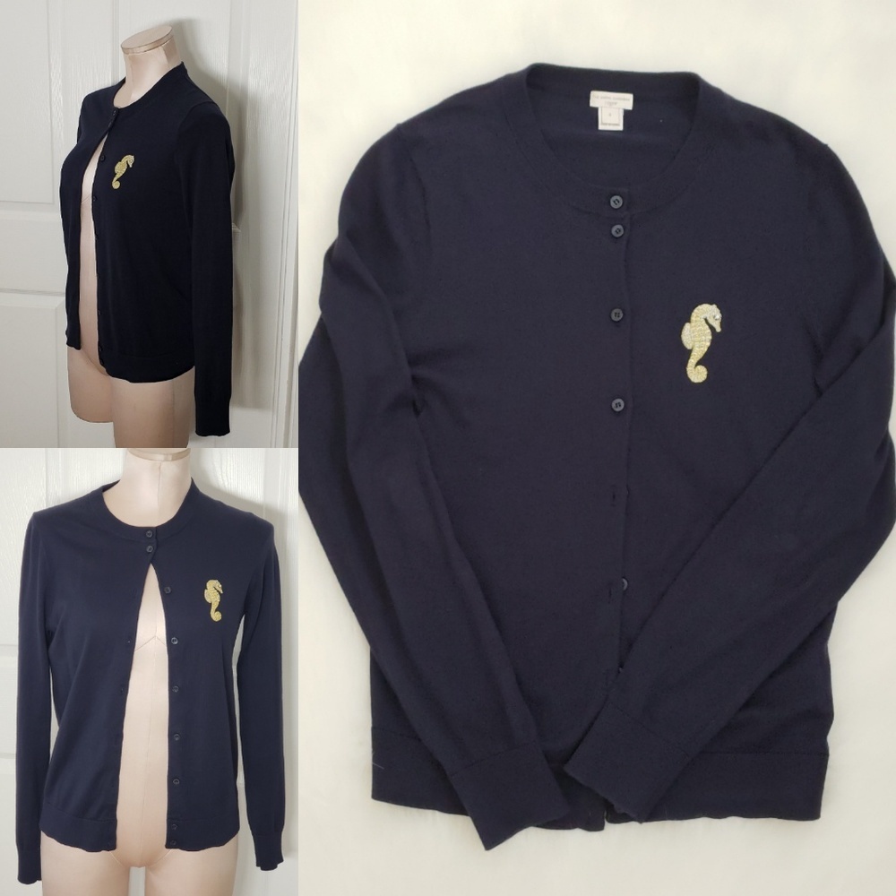 J. Crew Cardigan Button Up Sweater S - Picture 2 of 8